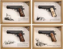 Set of Colt World War I Commemorative 1911 Pistols
