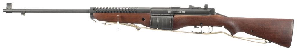 U.S. Johnson Model 1941 Semi-Automatic Rifle with Bayonet