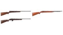 Three Winchester Semi-Automatic Rifles