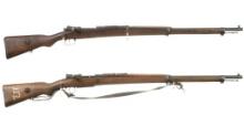 Two Turkish Mauser Bolt Action Rifles