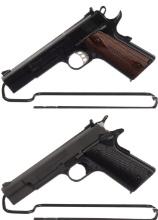 Two Tisas ZIG M1911 Semi-Automatic Pistols