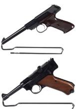 Two Semi-Automatic Rimfire Pistols