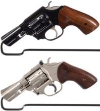 Two High Standard Sentinel MK IV Double Action Revolvers