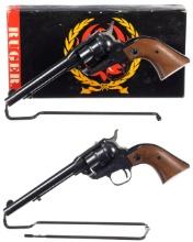 Two Ruger Single-Six Single Action Revolvers