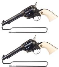 Two Consecutively Numbered Beretta Stampede Revolvers
