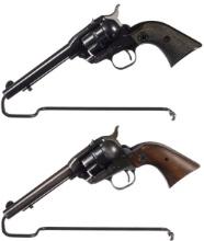 Two Ruger Single-Six Single Action Revolvers