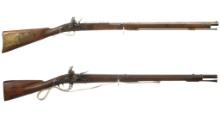 Two Contemporary Flintlock Rifles