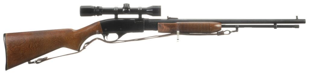 Three American Rimfire Rifles with Scopes