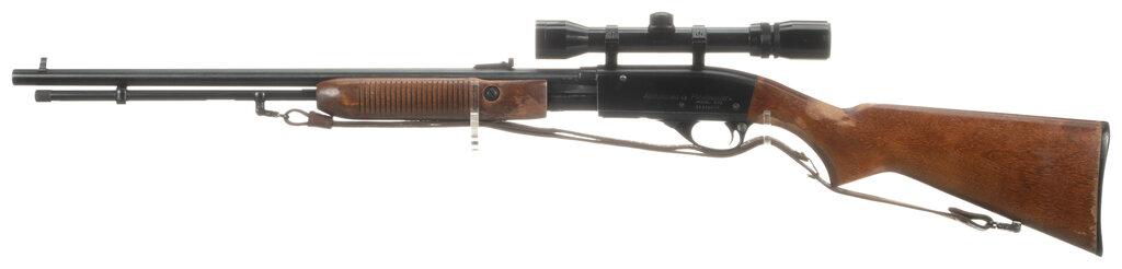 Three American Rimfire Rifles with Scopes