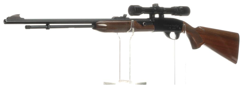 Three American Rimfire Rifles with Scopes