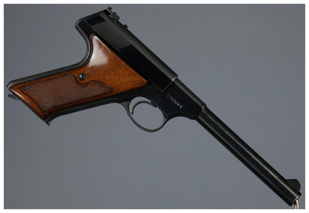 Colt Targetsman Semi-Automatic Pistol with Box