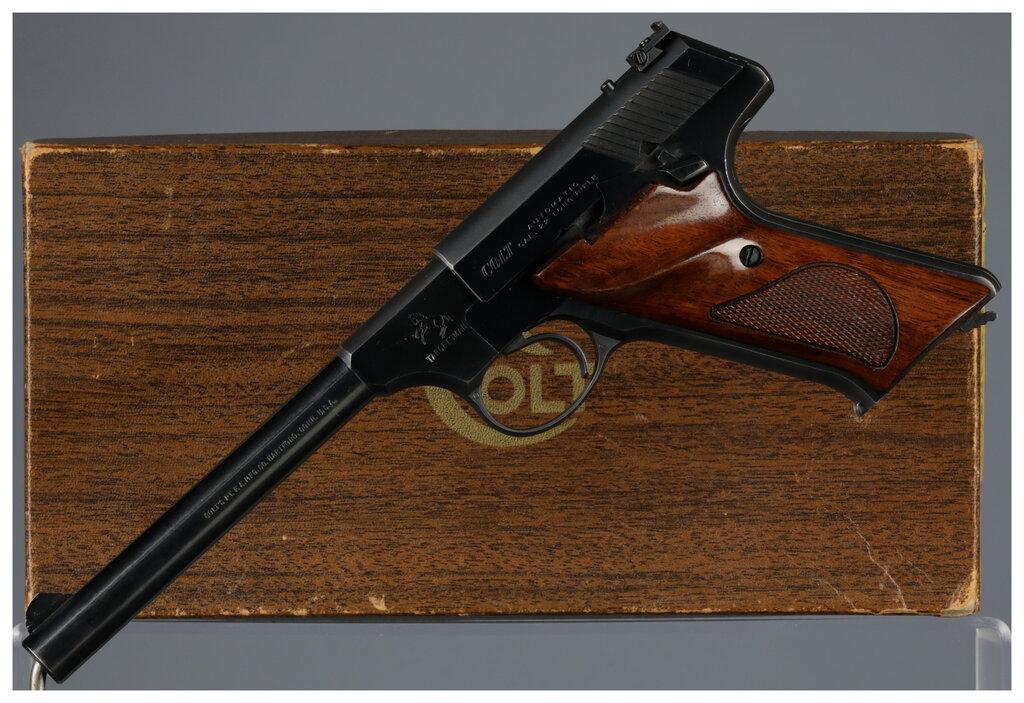 Colt Targetsman Semi-Automatic Pistol with Box