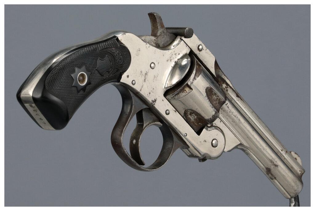 Three American Double Action Revolvers