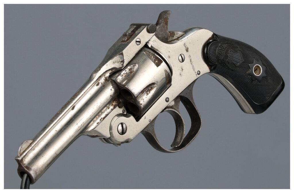 Three American Double Action Revolvers