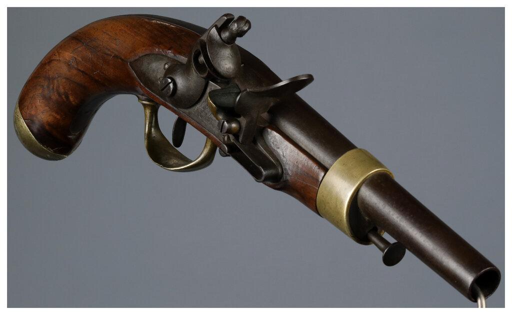 French Charleville AN XIII Flintlock Pistol