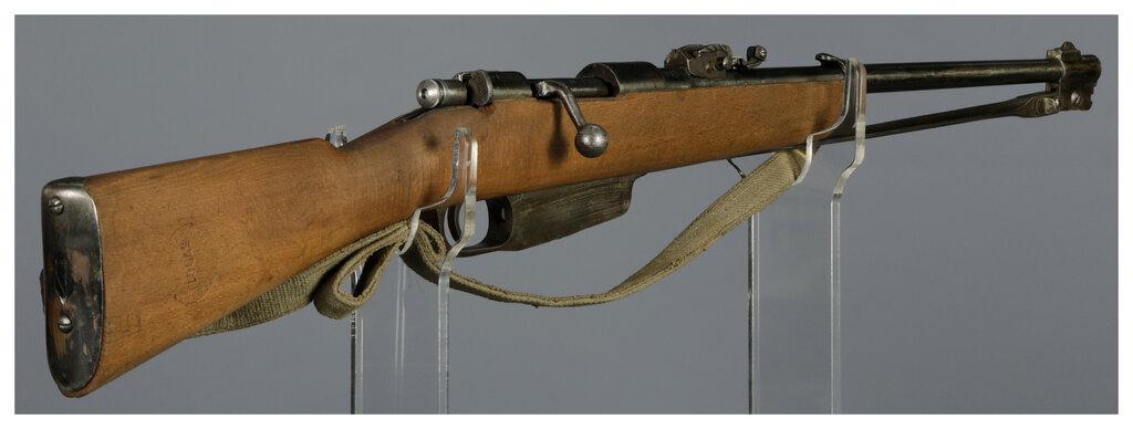 Two Italian Carcano Bolt Action Carbines