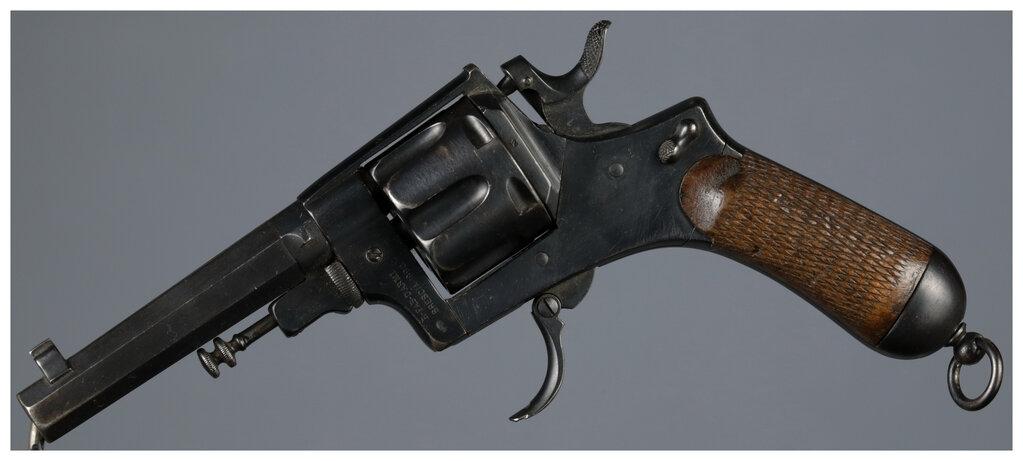 Two Folding Trigger Double Action Revolvers