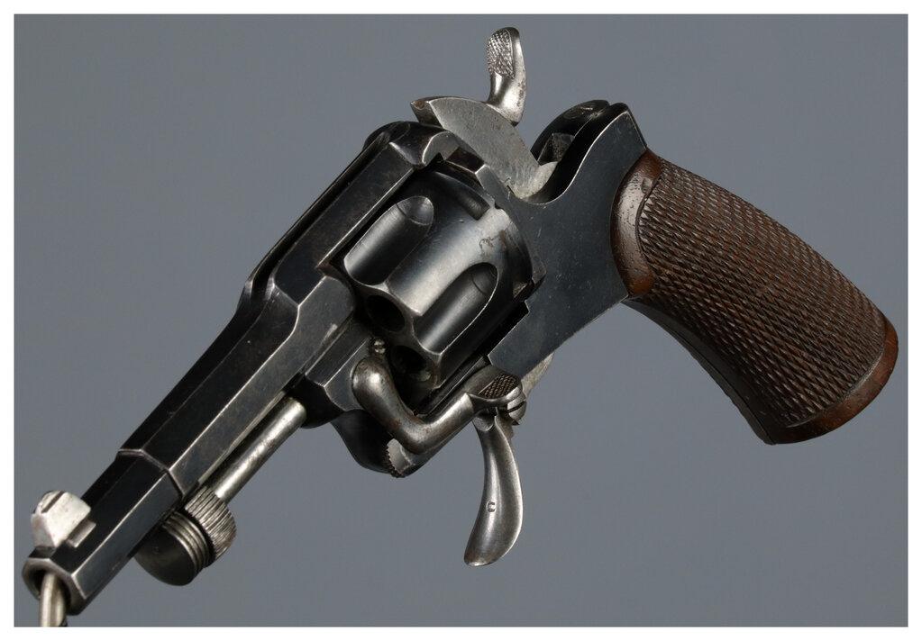 Two Folding Trigger Double Action Revolvers