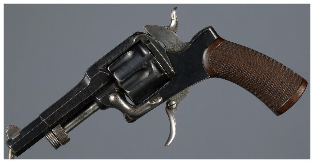 Two Folding Trigger Double Action Revolvers