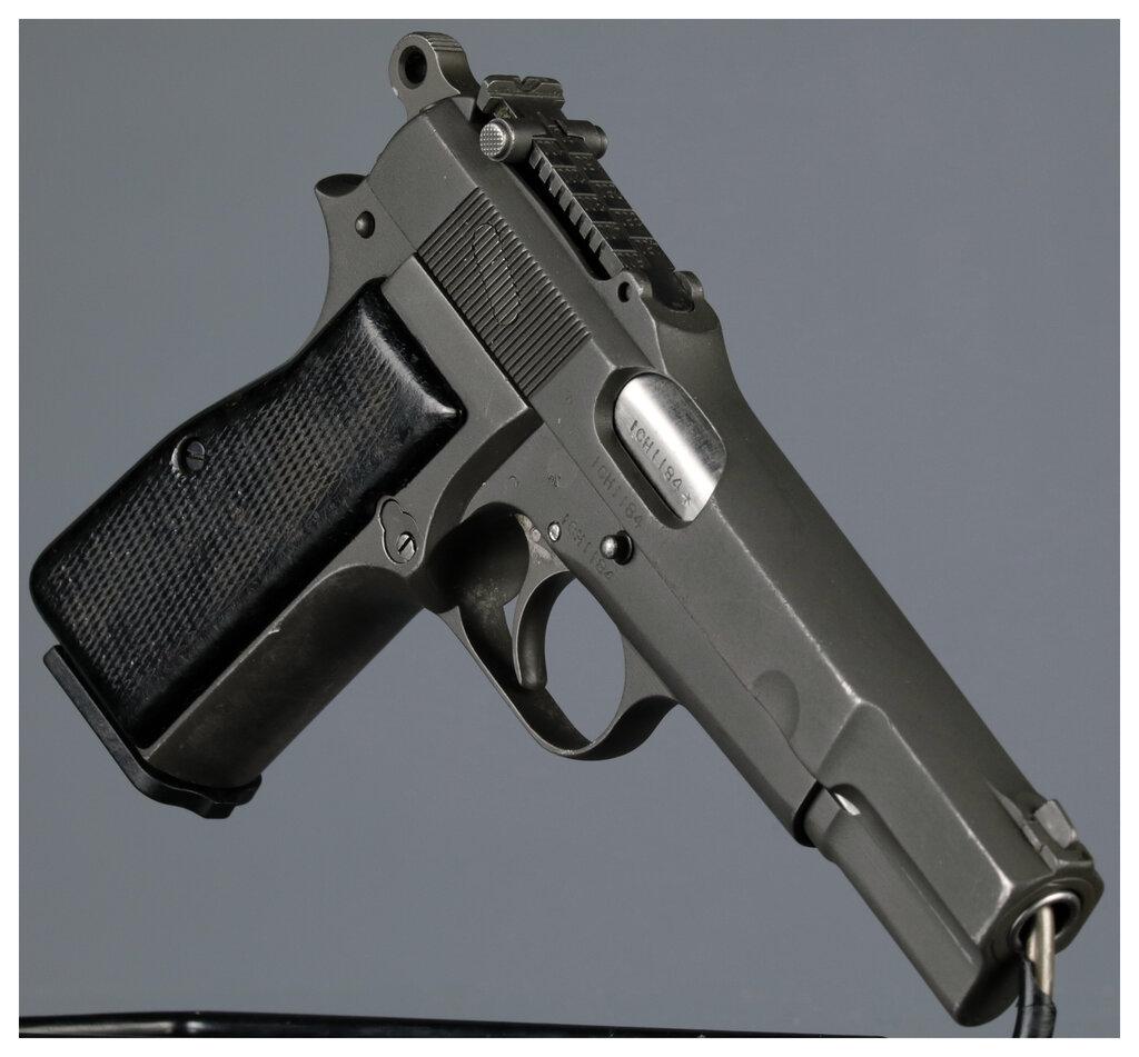 Canadian Inglis MK I High-Power Semi-Automatic Pistol