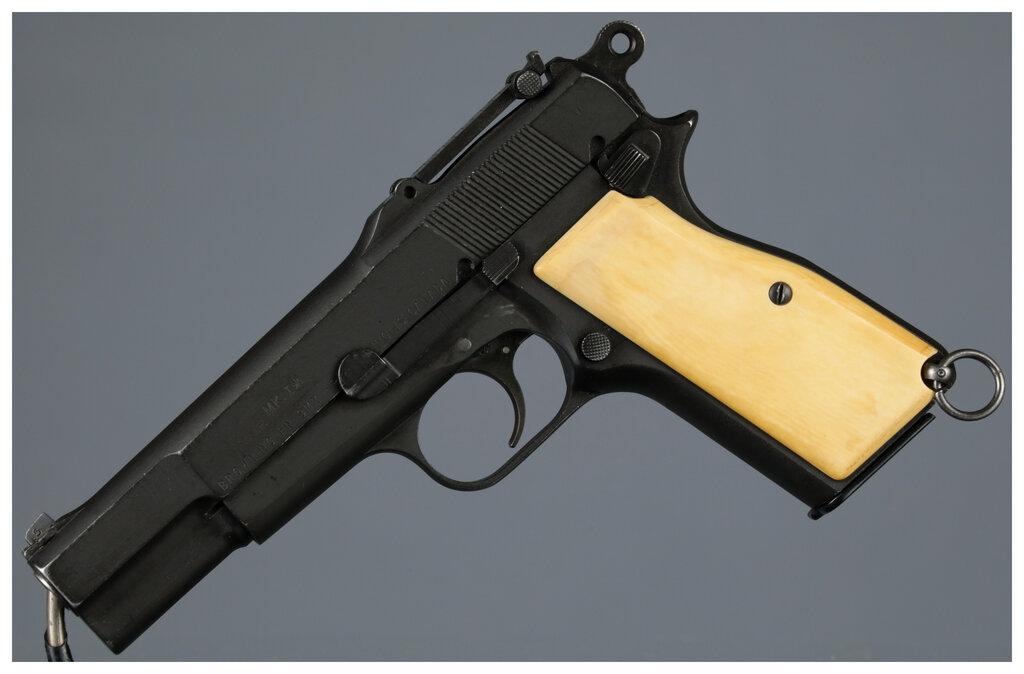 Canadian Inglis MK I* High-Power Semi-Automatic Pistol