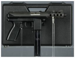 Interdynamic KG-9 Open Bolt Semi-Automatic Pistol with Case