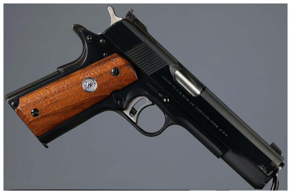 Colt National Match Semi-Automatic Pistol