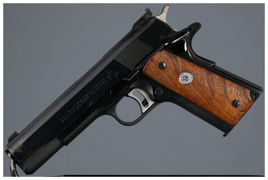 Colt National Match Semi-Automatic Pistol