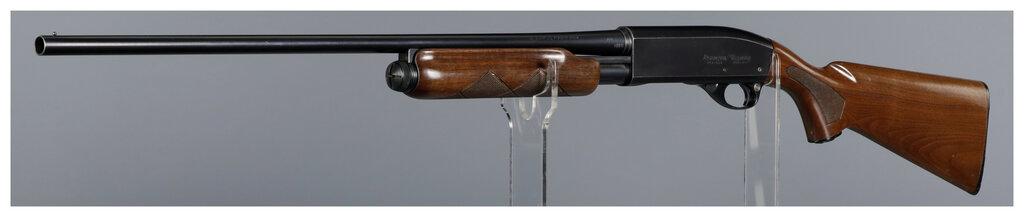 Two Remington Model 870 Slide Action Shotguns