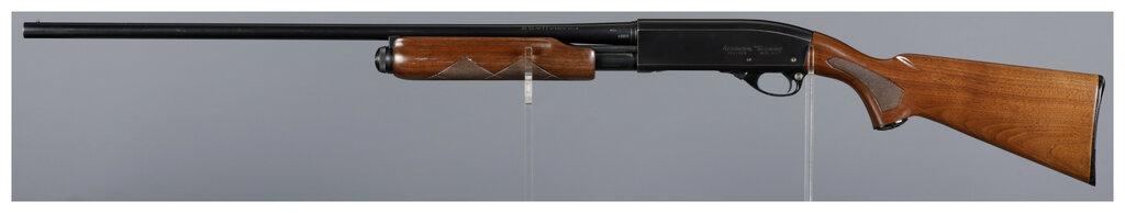 Two Remington Model 870 Slide Action Shotguns