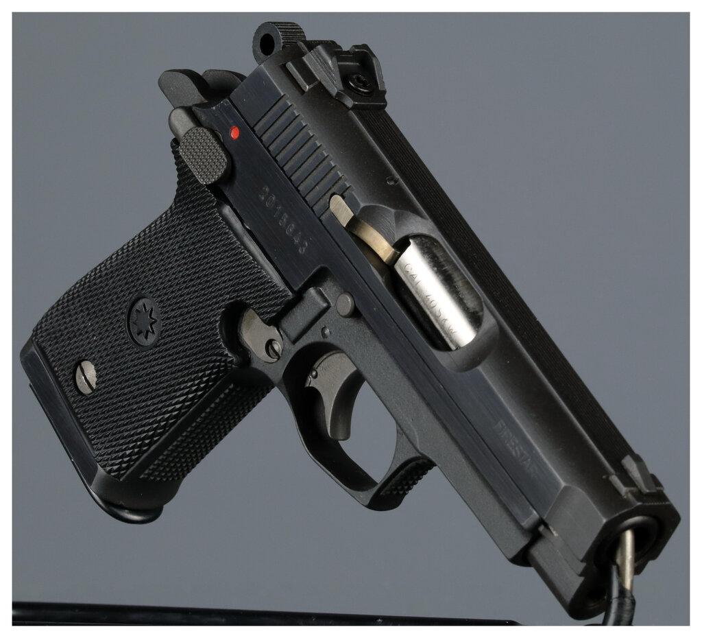 Three Star Semi-Automatic Pistols with Cases
