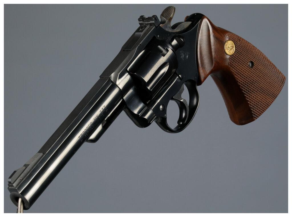 Colt Trooper MK III Double Action Revolver