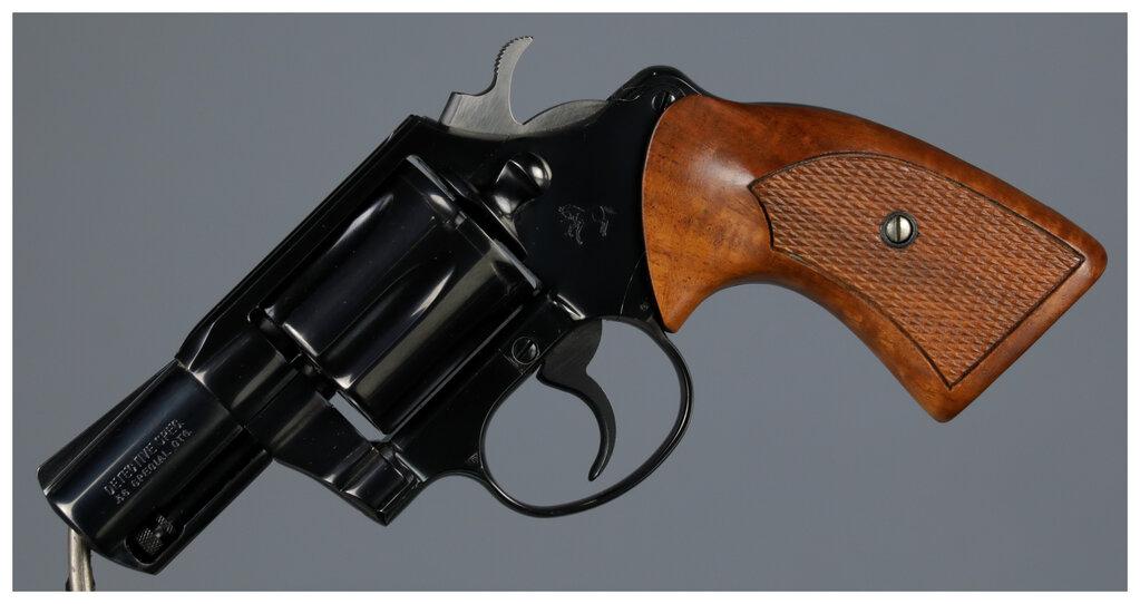 Two Colt Double Action Revolvers