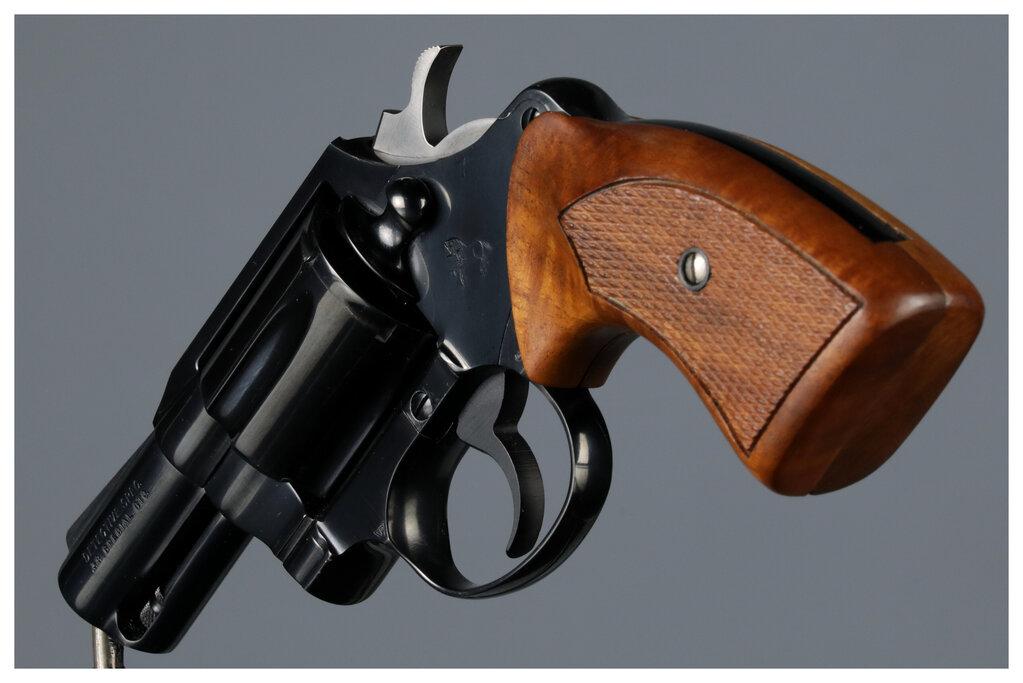 Two Colt Double Action Revolvers