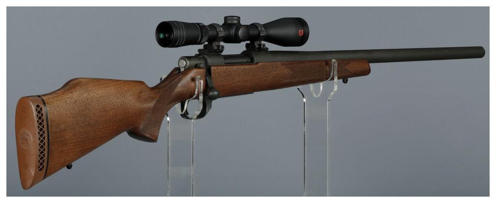 Two Smith & Wesson Model 1500 Bolt Action Rifles with Scopes