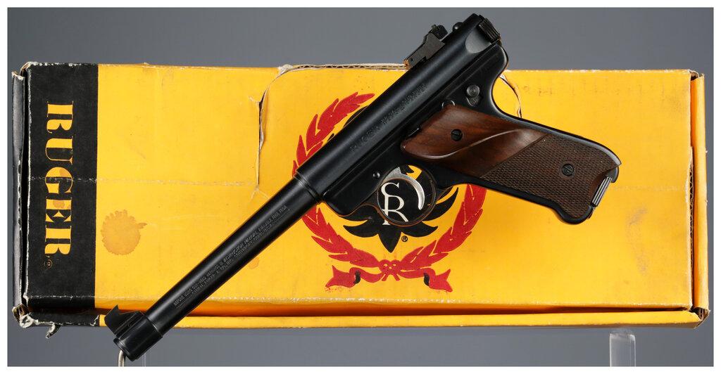 Ruger Mark II Target Semi-Automatic Pistol with Box