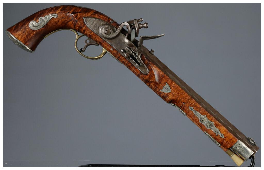 Unmarked Flintlock Pistol