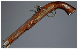 Unmarked Flintlock Pistol