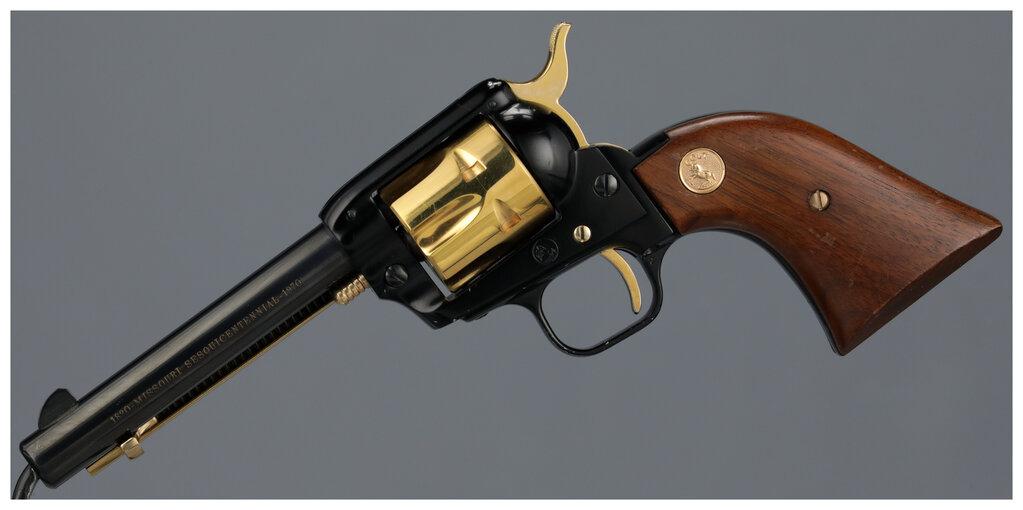 Cased Colt Missouri Sesquicentennial Frontier Scout Revolver