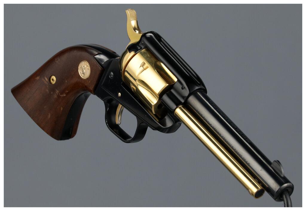 Cased Colt Missouri Sesquicentennial Frontier Scout Revolver
