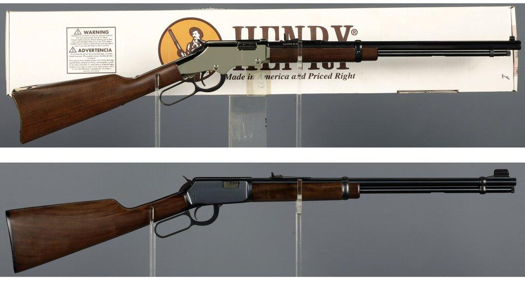 Two Lever Action Rifles