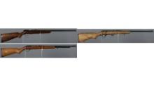 Three Rimfire Rifles