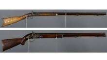 Two Percussion Long Guns