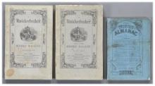 Three Antique 1800s Periodicals