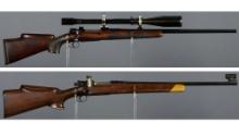 Two Bolt Action Sporting Rifles