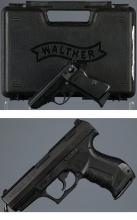 Two Walther Semi-Automatic Pistols