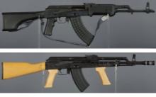 Two Semi-Automatic Rifles