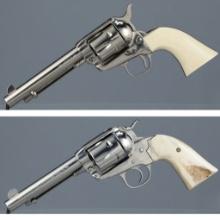 Two Single Action Revolvers