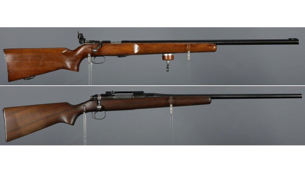 Two Remington Bolt Action Rifles