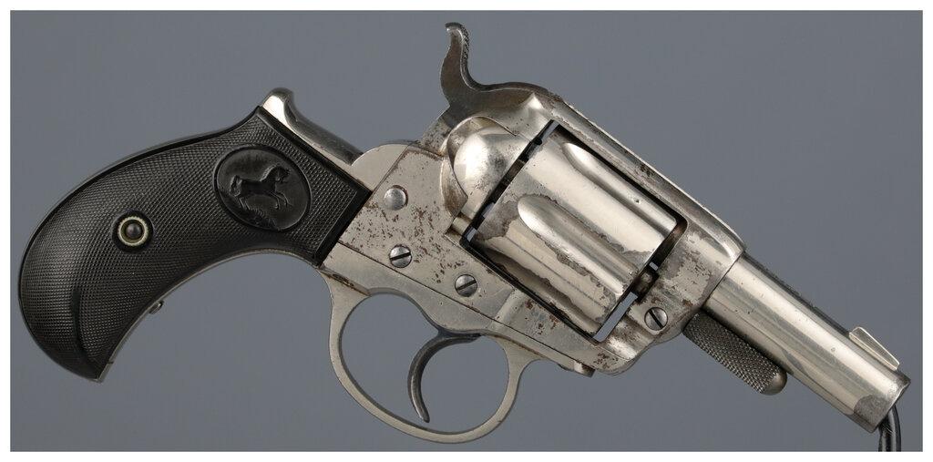 Antique Colt Model 1877 Thunderer Sheriff's Model Revolver